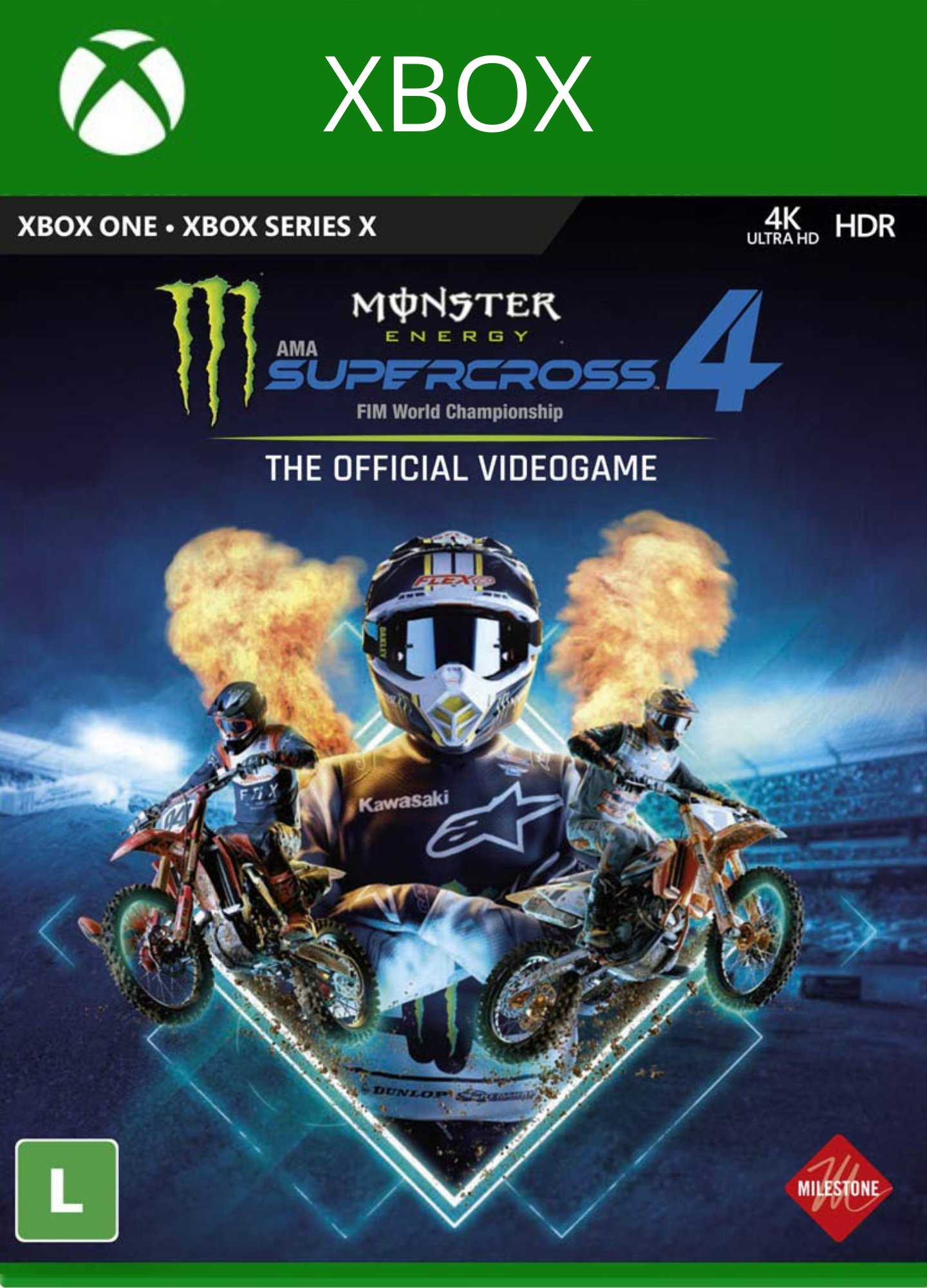 Monster Energy Supercross The Official Videogame 4 Xbox One/Series